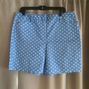 Lands end mid rise shorts size 14